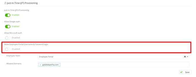JIT Employee Portal login