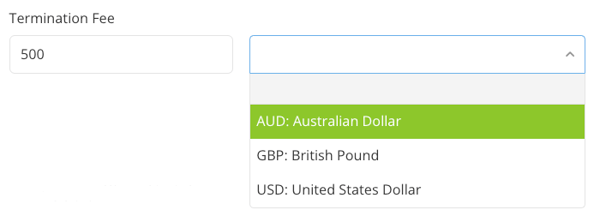 Monetary field type