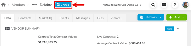 Netsuite ID
