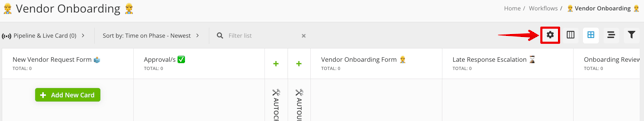 VO config button