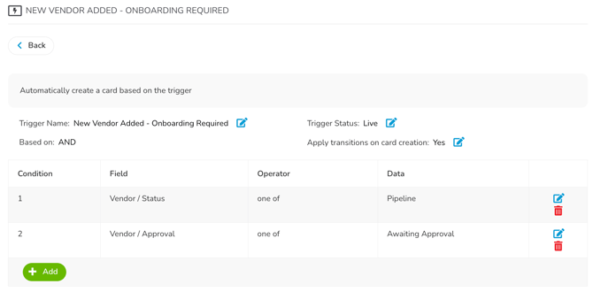 VO triggers