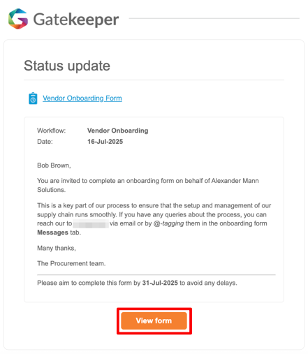 VP email link