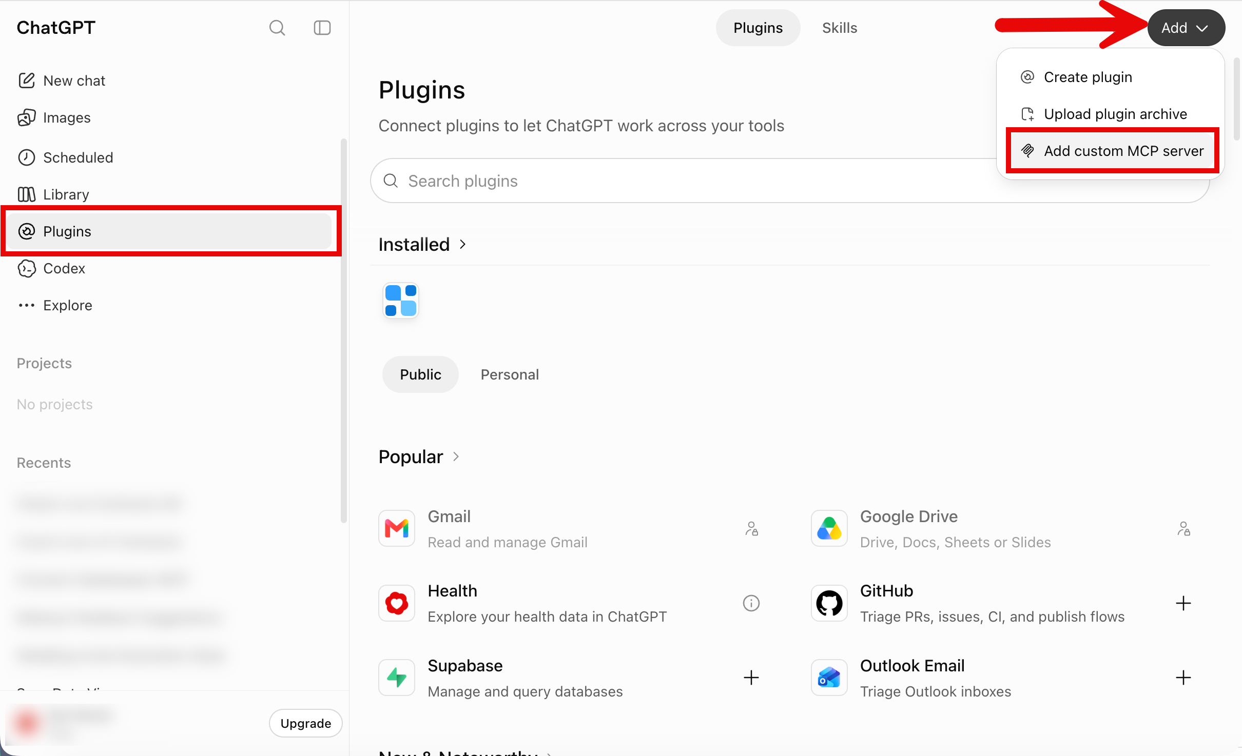 add chatgpt plugin
