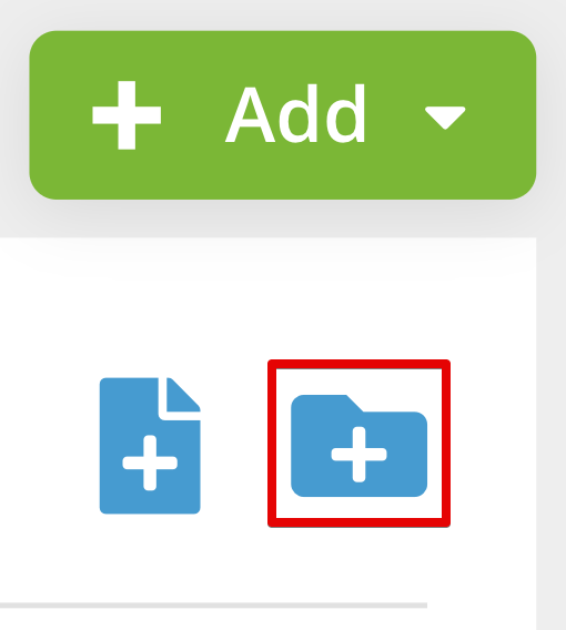 Add and Organise Folders