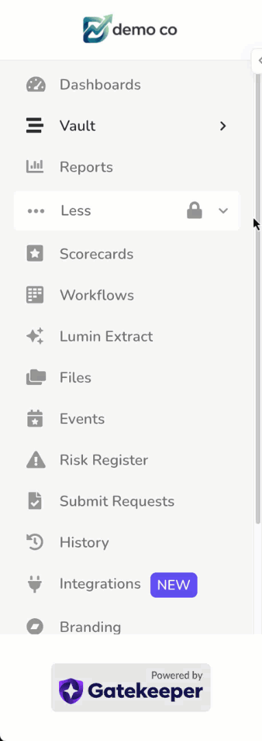 amend nav layout
