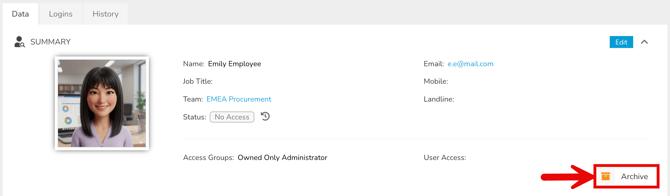 archive user-1