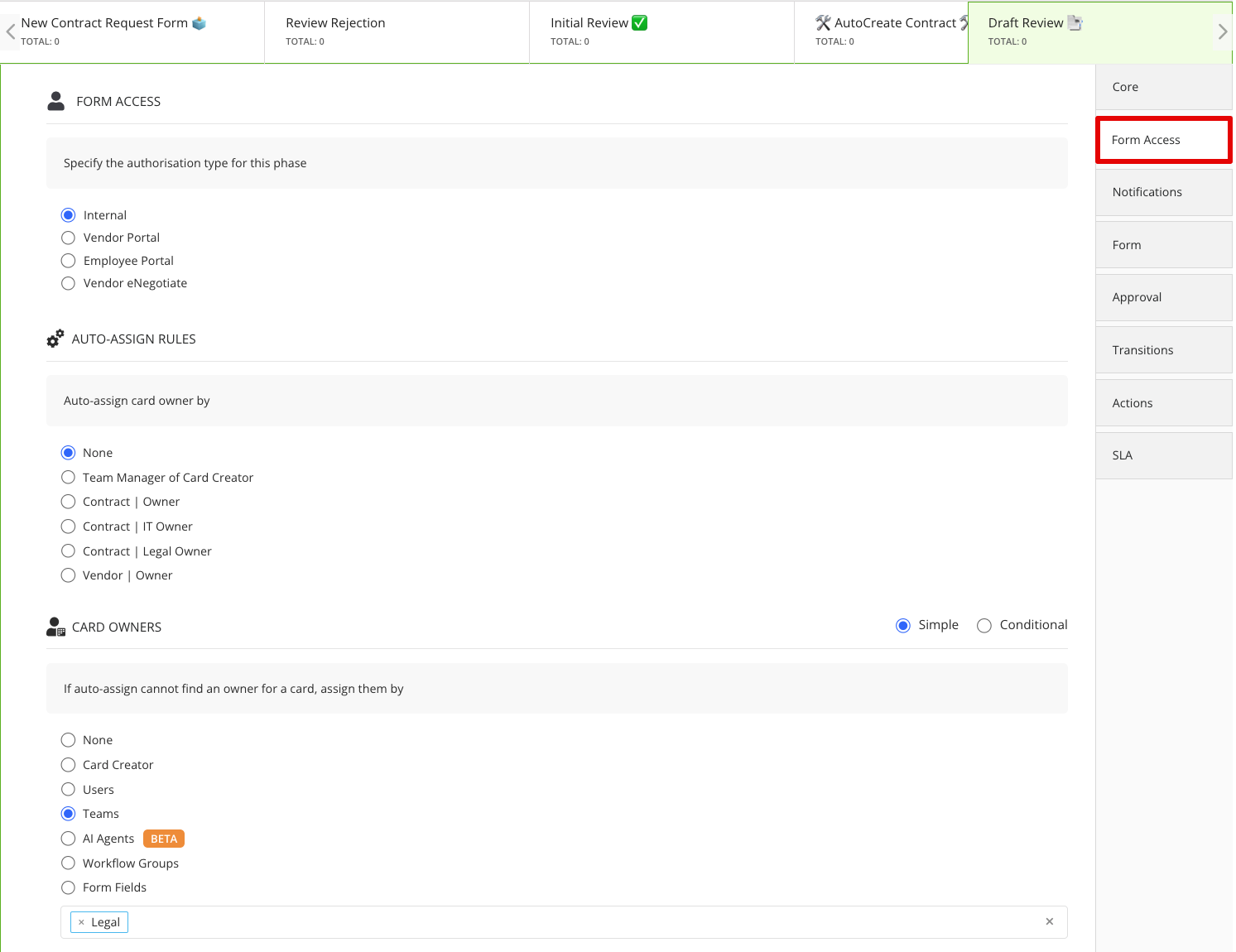 🛠 Create Your Own - Internal Contract Request Workflow