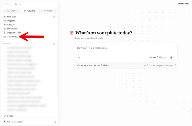 claude customize