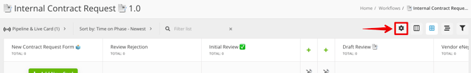 configure workflow