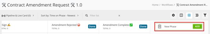 contract amendment new phase