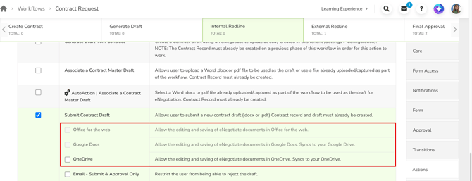 document management options