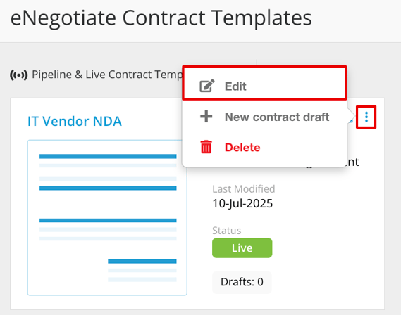edit contract template