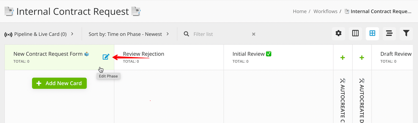 Configure Workflow Public Forms