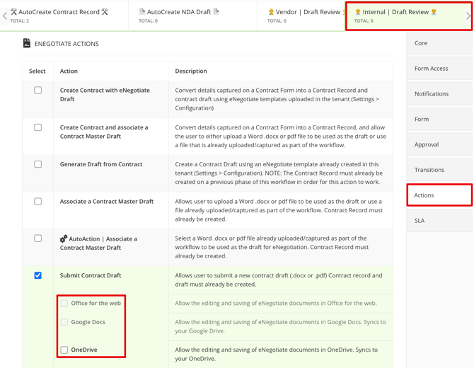 enable online doc editing