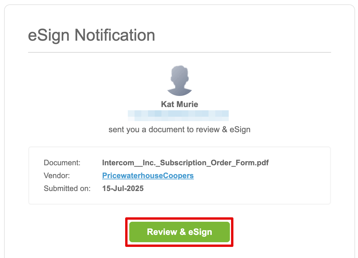 Configure and Send Files for eSign