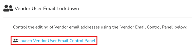launch control panel