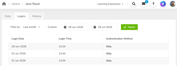 okta login history