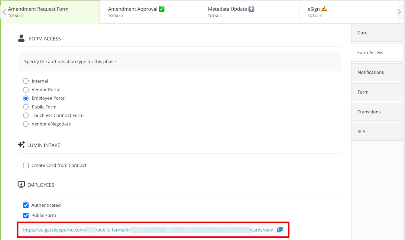 🛠 Create Your Own - Contract Amendment Workflow