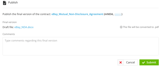 submit publish