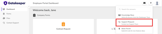 support request EP-1