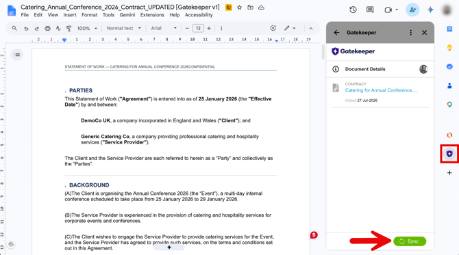 sync from gdocs add in