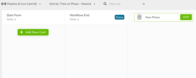 workflow from scratch